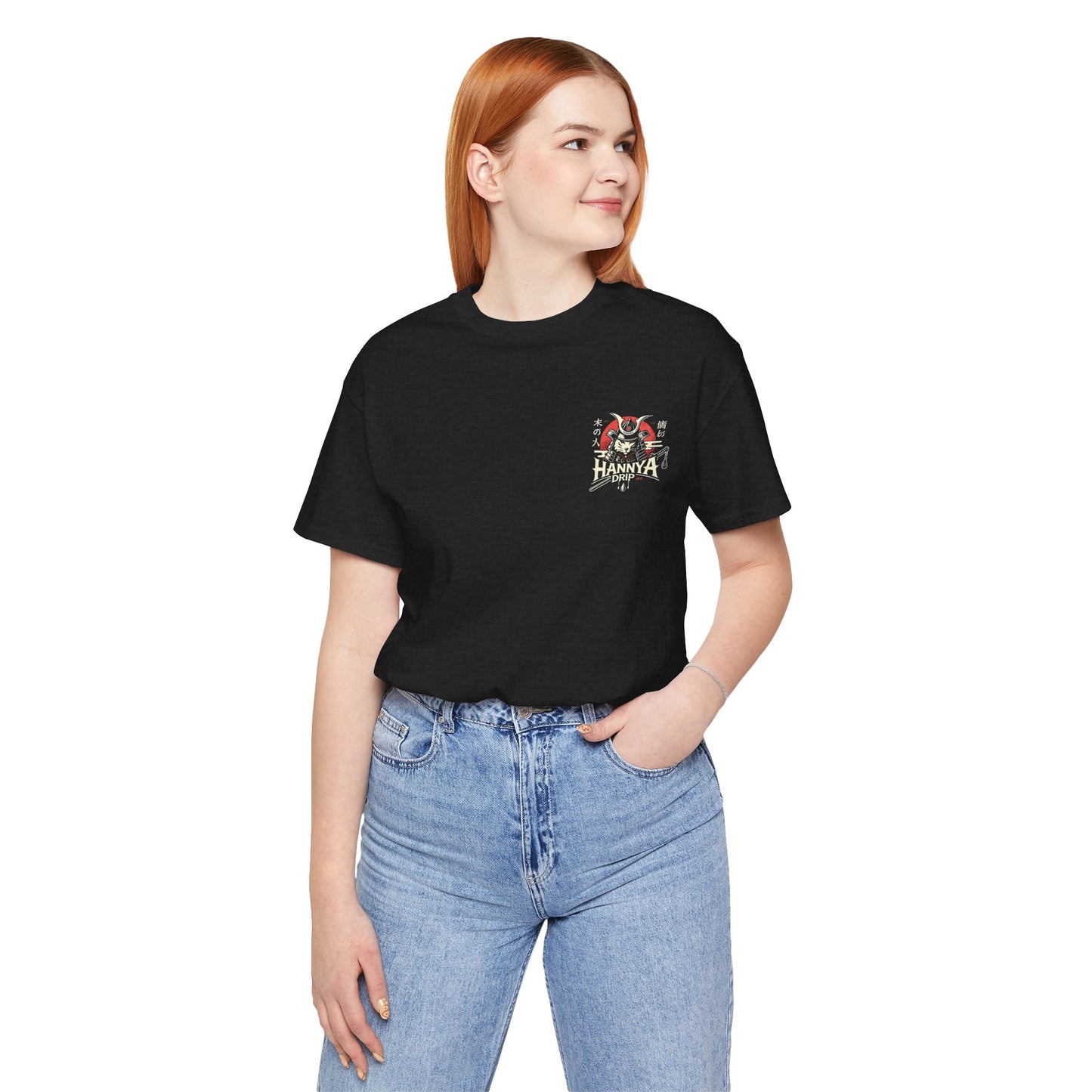 Hannya Drip Tee - Left Chest