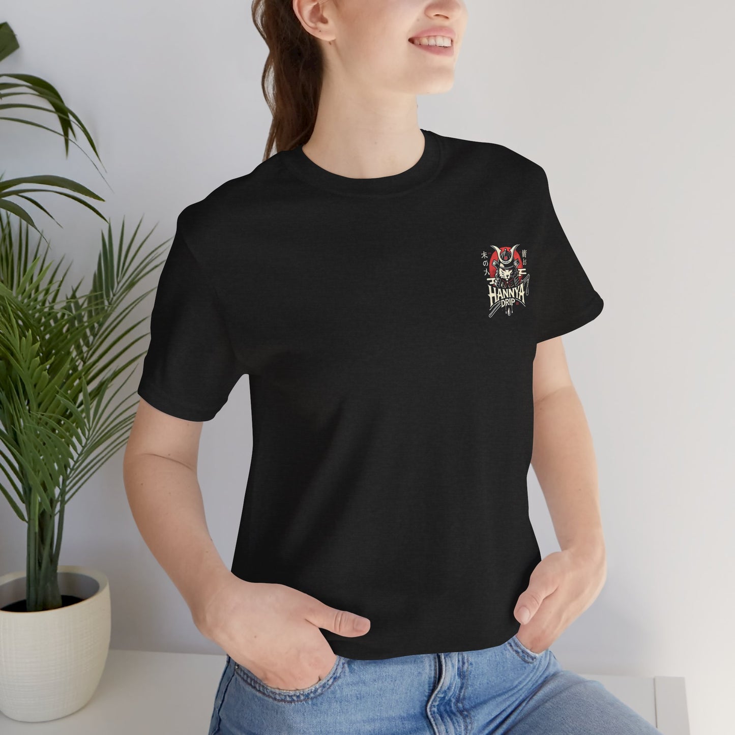 Hannya Drip Tee - Left Chest